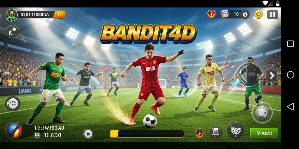 Tampilan gameplay BANDIT4D yang menarik dalam olahraga kompetitif.