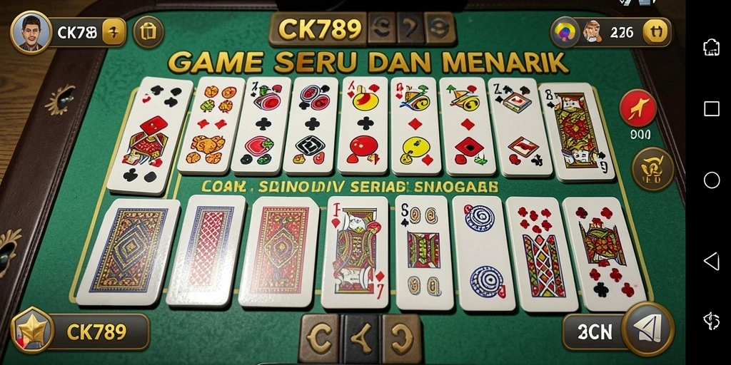 Tampilan gameplay CK789 yang seru dan kompetitif di permainan Domino.