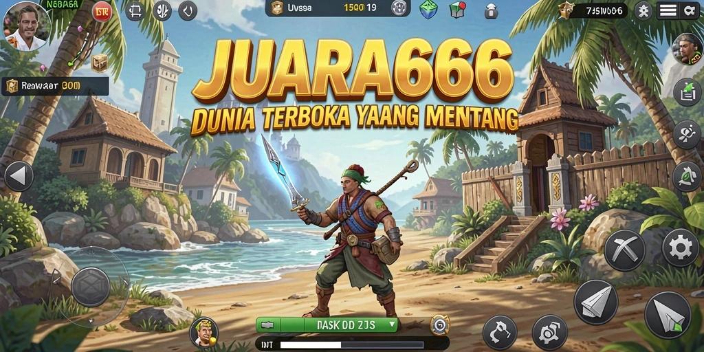 Tampilan gameplay JUARA666 yang menakjubkan dalam dunia terbuka.