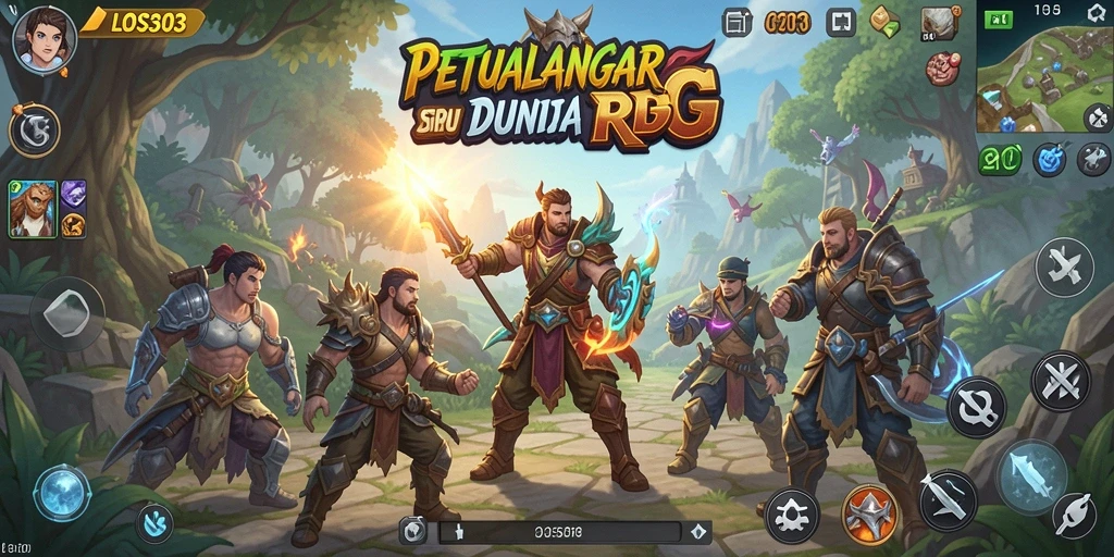 Tampilan gameplay LOS303 yang memukau dengan pertarungan yang seru.