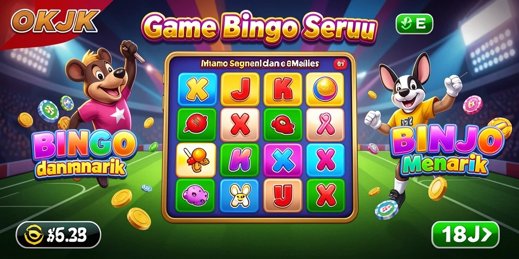 Screenshot gameplay Bingo saat pemain mengisi kartu.