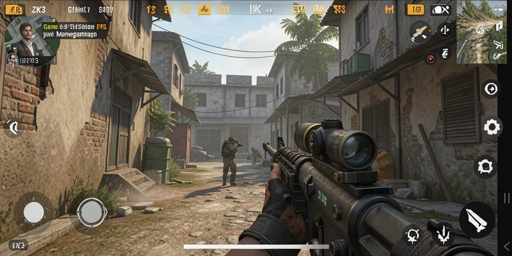 Gameplay ZK3 yang menegangkan dan grafis yang memukau.